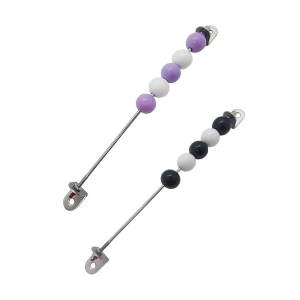 2 Uds Tablero Ocupado Sunnimix Sensorial de Madera Violeta Negro