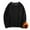 Black(New), variant on PNTUTB Men's Two Piece Style Solid Color Comfortable Crew Neck Long Sleeve Autumn/Winter Base Layer Top
