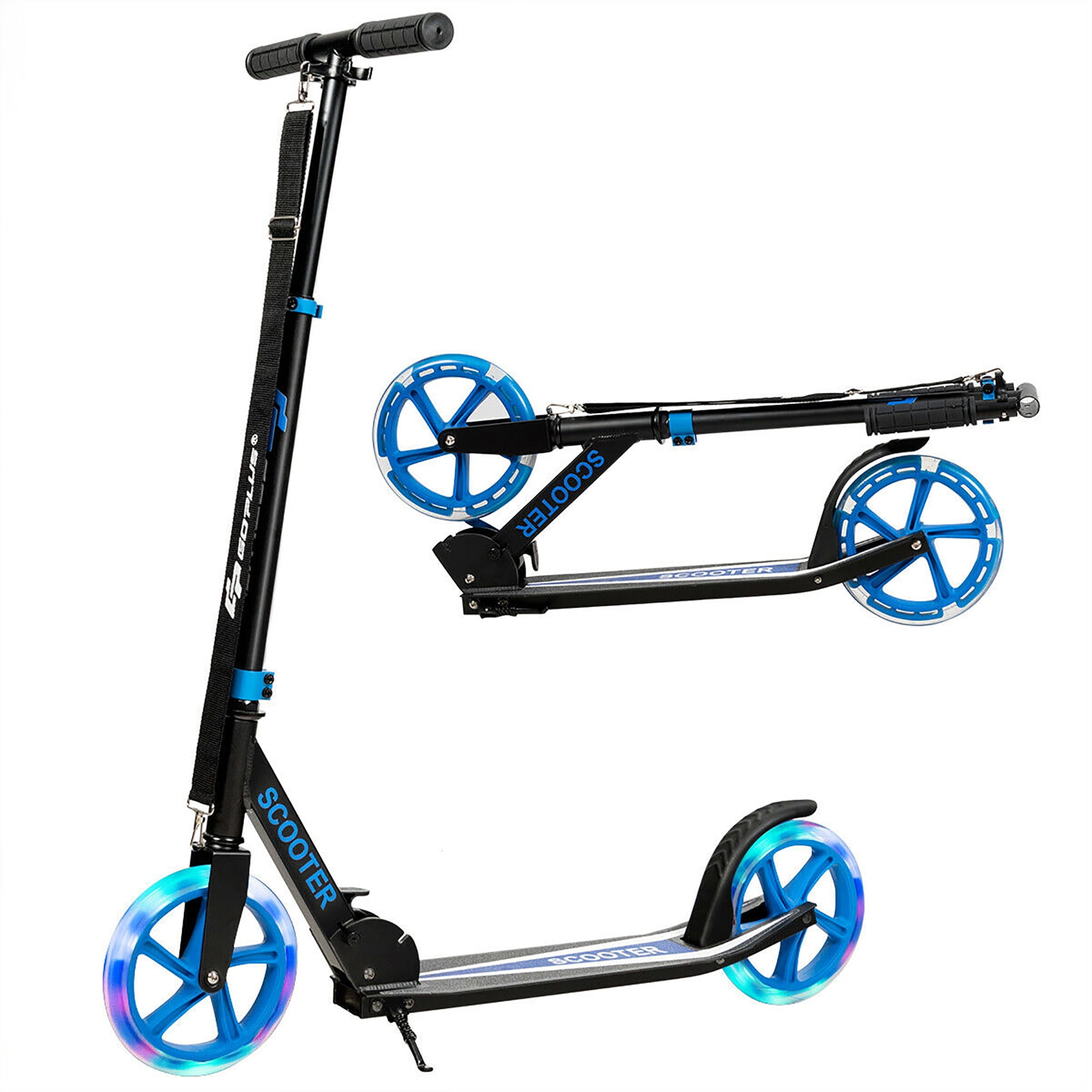Rise Above the rest HALO Supreme Big Wheel Scooter Foldable Height A Black 