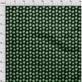 thumbnail image 4 of oneOone Cotton Cambric Green Fabric Poker Card Quilting Supplies Print Sewing Fabric By The Yard 42 Inch Wide, 4 of 4
