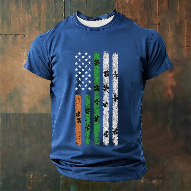 Tops para hombre, blusas y camisas de manga corta con cuello redondo para hombre, jersey informal con cuello redondo estampado para hombre, pantalones cortos deportivos para fitness, blusa de poliéste