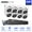 4T Hard drive, variant on ANNKE 5MP H.265+ Super HD PoE Network Video Security System 8pcs Waterproof Outdoor POE IP Cameras White Dome PoE Camera Kit Without Hard Drive