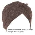 thumbnail image 3 of Baqcunre Headbands for Women, Women Ethnic Hair Cover Wrap Turban Headwear Turban Cap for Women Cancer Head Hat Cap, Bandanas for Women, Bandanas for Men, 3 of 4