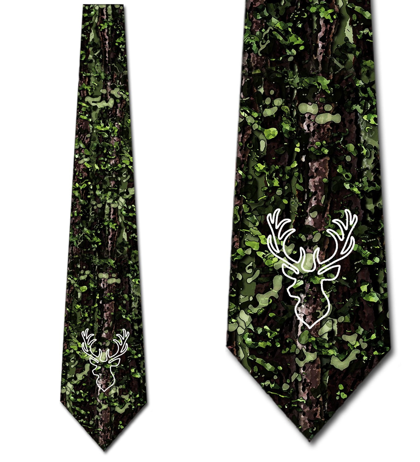 mens camouflage ties