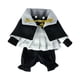 thumbnail image 1 of Ropa para muñecas, juguete para niños, fácil de usar, conjunto de capa y pantalones retro para muñecas, escala 1:12 negro, 1 of 9