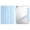 Light Blue, variant on Xyhop Transparent Acrylic Case for ipad Mini 6th Gen 8.3-Inch 2021, Hybrid Shockproof PU TPU with Pencil Holder, Multi-Angle Stand and Auto Sleep Wake Function