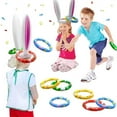 thumbnail image 4 of Cadorn Inflatable Bunny Ear Ring Toss Set – Easter Egg Throw Rings for Festive Party Games & Celebrations, 4 of 7