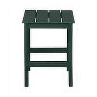 WestinTrends Malibu 2-PC Outdoor Patio Plastic Adirondack chair set with side table, Dark Green