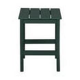 thumbnail image 4 of WestinTrends Malibu 7-Pieces Outdoor Patio Furniture Set, All Weather Outdoor Seating Plastic Adirondack Chair Set of 4, Coffee Table and 2 Side Table, Dark Green, 4 of 13