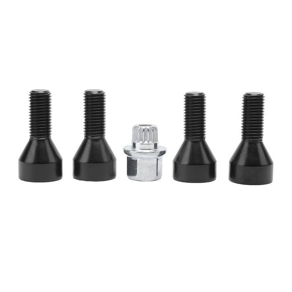 Wheel Lock Set Black Lug Bolts 36136786419 by EGOESWELL