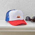 thumbnail image 4 of CafePress - Delta Chi Associate Member Pin - Adjustable Unisex Printed Trucker Hat with Mesh Back, 4 of 10