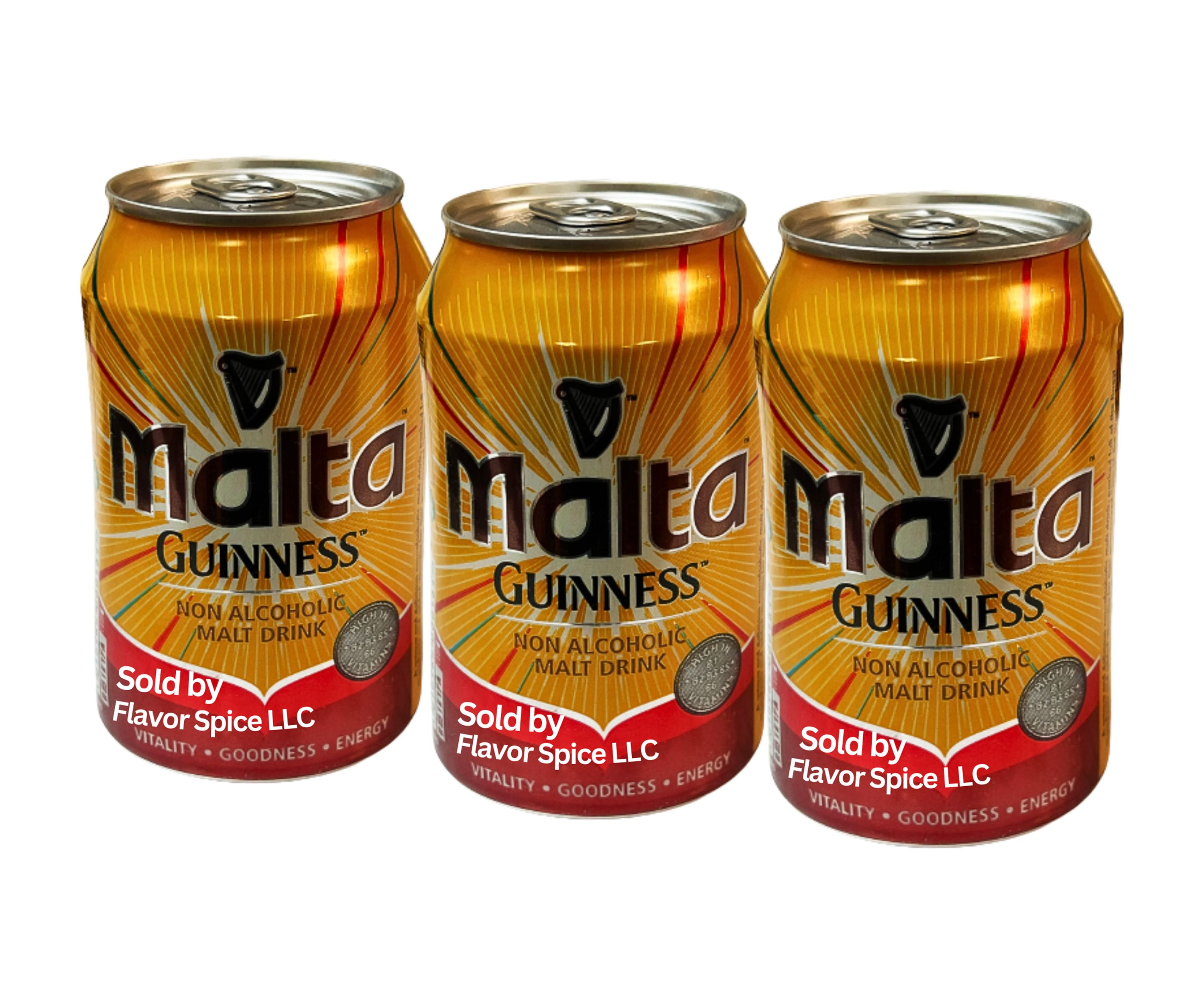 Malta Guinness ( Non Alcoholic Drink ) Pack of 3 CANS