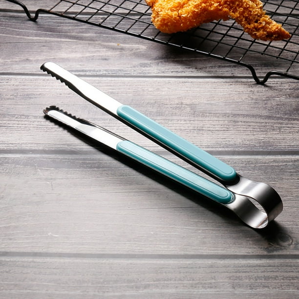 BBQ Stainless Steel 25.5CM Food Clip Barbecue Clip Outdoor Barbecue Clip