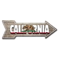 thumbnail image 1 of SignMission P-ARROW12-999929 12 x 36 in. Wide California Arrow Sign, 1 of 1