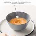 thumbnail image 4 of HOT  Electric Milk Frother + Egg Beater Wireless Type-C Charging 3 Speeds Mini Handheld Foam Maker Coffee Whisk Cooking Tools, 4 of 9