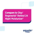 thumbnail image 3 of Equate Regenerating Retinol Night Moisturizer, 1.7 oz, 3 of 12
