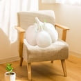 thumbnail image 1 of Dvkptbk Garlic Throw Packet Garlic Pillow Abnormal Shaped Pillow Simulation Fruit and Vegetable Bed Leg Long Pillow Photo Props Home Backrest Cushion Pillow Bedding, 1 of 6