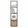 thumbnail image 3 of Scranton & Co Reversible 4-Cube Bookcase with Thick Frame in Sage Green, 3 of 6