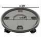 thumbnail image 2 of Large Round Flowerpot Tray Heavy Flowerpot Mobile Cart Bracket 40cm, 2 of 4