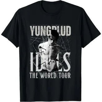 Yungblud Signature Merch, Yungblud Portrait Graphic Tee, IDOLS