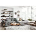 thumbnail image 4 of Moe's Home Collection Plunge Sectional Fabric Gray, 4 of 10