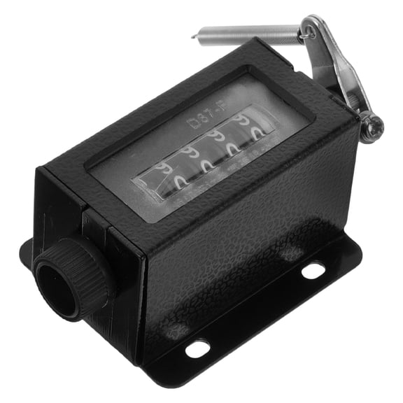 ELAYARD Mechanical Pull Counting Counter Black for Row Counting and Tracking