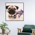 thumbnail image 3 of 5D bricolaje completo taladro cuadrado diamante pintura mascota perro punto de cruz bordado Likrtyny Oficina Multiescena Multifunción, 3 of 8