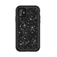 thumbnail image 2 of Compatible con iPhone 13 Series Case, Slim Luxury Glitter Sparkle Bling Shiny Girly Women Thin Protective Girl Women Phone Case Cover para iPhone13 Pro Max - Negro Sincero necesidades diarias, 2 of 5