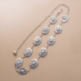 thumbnail image 6 of Aellinatey Chain Belt For Women Waist Chain Concho Chain For Dress Turquoise Waist Chain, 6 of 18