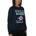 thumbnail image 4 of Siesta Key Front Print Hibiscus Vintage Style Sweatshirt Unisex, 4 of 8