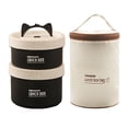 thumbnail image 1 of MOQIN Thermo Food Jar for Hot Food Adults Soup Thermo Lunch Containers Wide Mouth Vacuum Insulated Stainless Steel Leakproof Bento Box, Round Thermos Container, Durable & Easy to Clean, 1 of 3