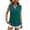 Green, variant on Cogild Sleeveless Button-Up Blouses for Womens V Neck Cardigans for Womens Summer Outfits