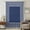 Blue, Navy Blue, Indigo, Sapphire, variant on Bohemian Floral Tile Sheer Curtains 45 Inches Long for Bedroom, Brown Boho Sounthwest Middle Century Light Filtering Privacy Drapes, Breathable Semi Sheer Short Window Treatment for Kitchen Cafe