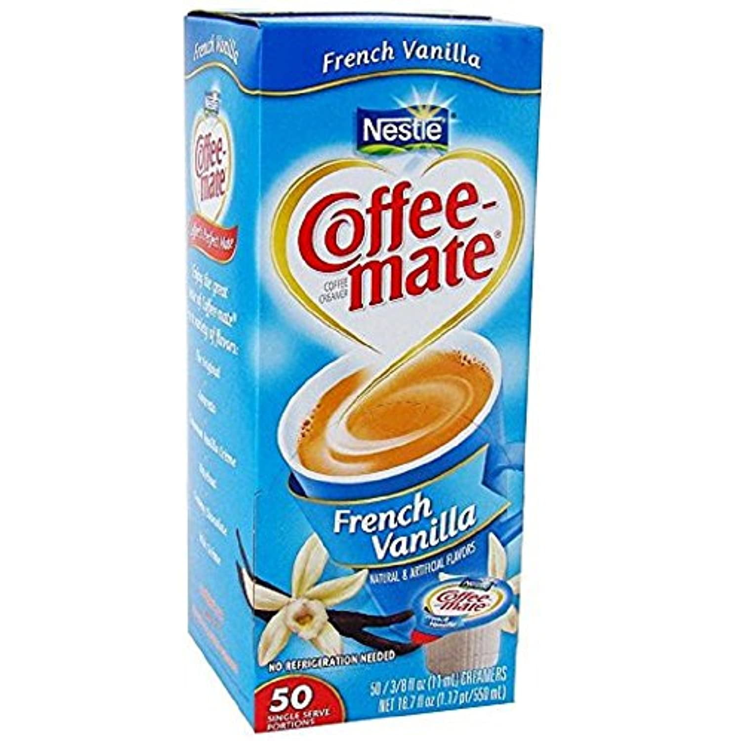 CoffeeMate French Vanilla Liquid Creamer 50 Ct