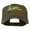 Brown, variant on USA State Oklahoma Mistletoe Embroidered Low Profile Cap - Olive OSFM