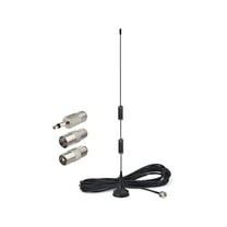 Eightwood FM Antenna Magnetic Base FM Radio Antenna for Pioneer Onkyo Yamaha Marantz Sherwood Indoor Digital HD Radio FM Radio Bluetooth Home Stereo Receiver AV Audio Video Home Theater Receiver Tuner