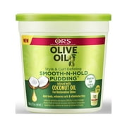 ORS Olive Oil Style and Curl Smooth-N-Hold Pudding, Natural Hair Type, Moisturizing