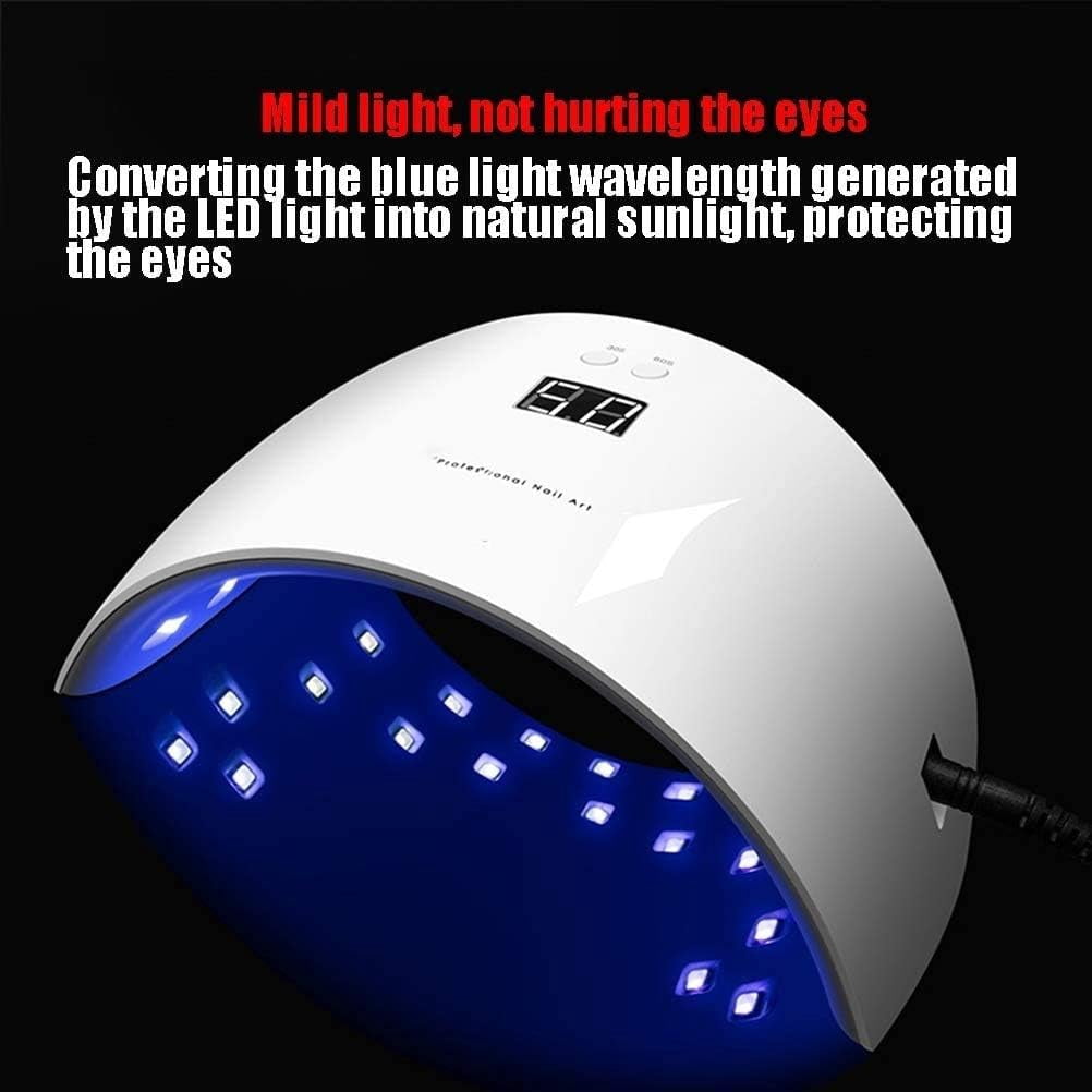 Gel UV LED Nail Lamp Nail Dryer 36W Gel Curing Light for Fingernail Toenail Gels Based Polishes with Sensor 30s 60s Timer