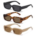 thumbnail image 1 of Gafas de sol JASPIN Y2K Rectangulares UV400 para mujeres y hombres, 1 of 6