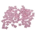 thumbnail image 4 of 100 Piece Pink Flower Shaped Wooden Beads Loose Spacer Beads for Jewelry Making Craft 15mm, 4 of 7