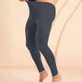 thumbnail image 5 of Riecok Mens Thermal Underwear Sets Silk Round Neck Solid Color High Elasticity Fall Winter Warm Thick Underwear Sets Dark Gray XXL, 5 of 5