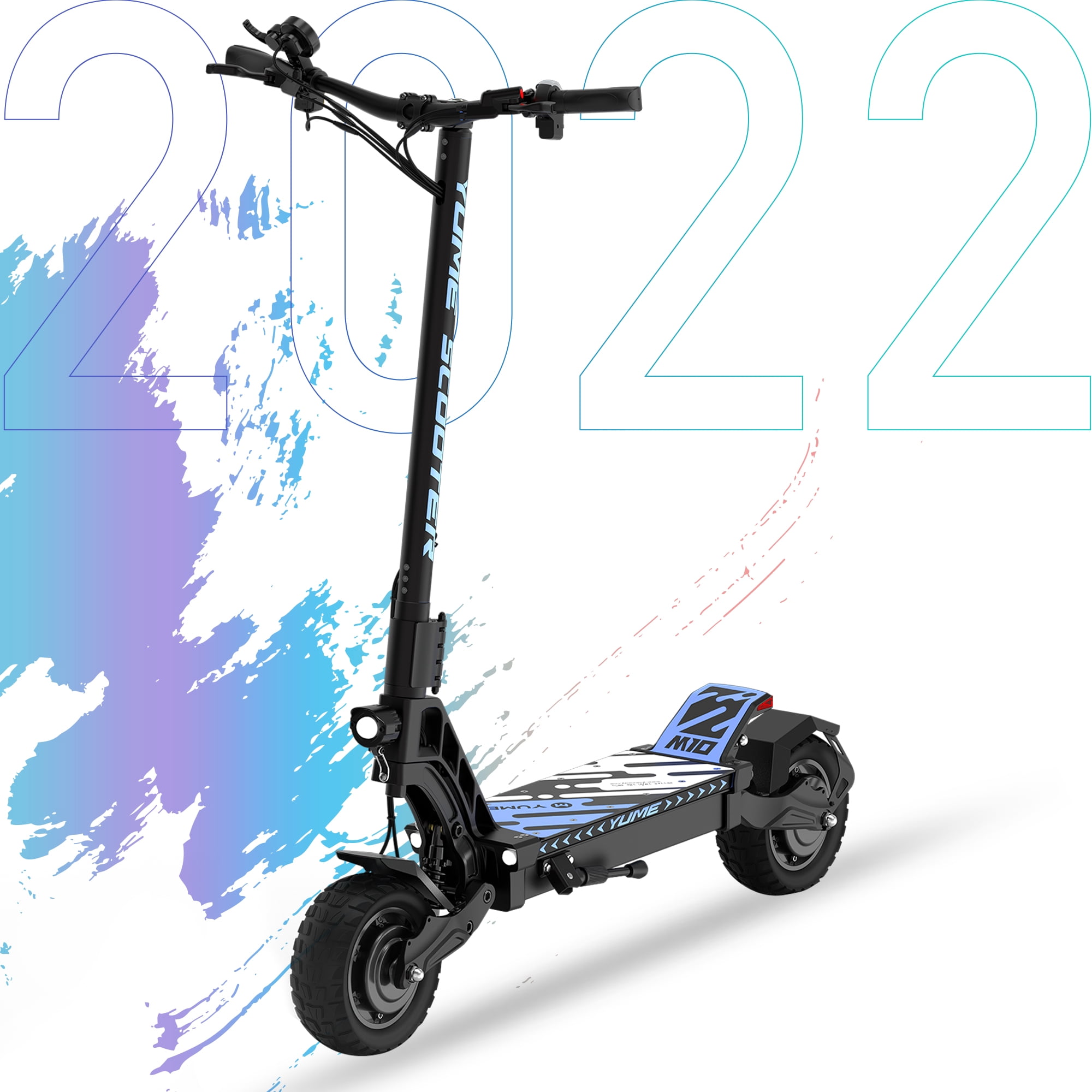 Buy YUME Scooters M10 Dual Motor Electric Scooters for Adults 2400W