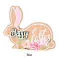 thumbnail image 4 of kurtrusly Forest Animals Decorations Rabbit Wooden Ornaments For Easter Celebration Fairty Party Decorations BLUE HAPPY, 4 of 6