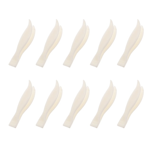 Pinzas de 10pcs Pinzas Pinzas de plástico duraderas Pinzas de laboratorio únicas