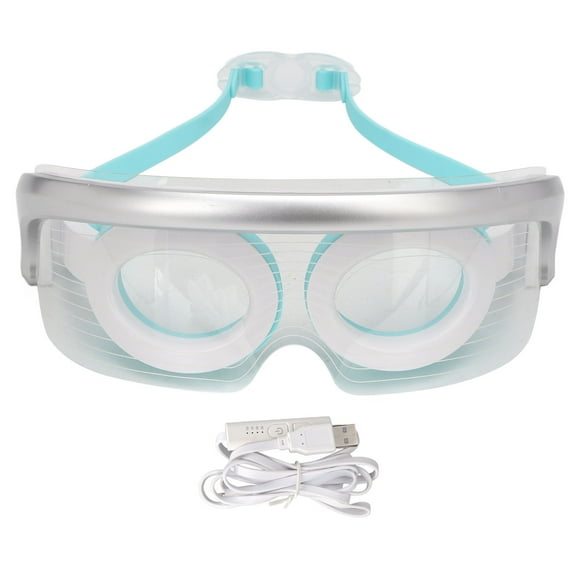 Heated Eye Massager,Eye Massager 3 LED Eye Massager Vibration Eye Massager Innovative Solution