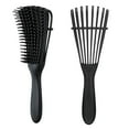 thumbnail image 2 of Detangling Brush for Curly Hair, Black Hair Detangler, Afro Textured 3a to 4c Kinky Wavy, for Wet, 2 of 4