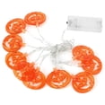 thumbnail image 1 of Cadena de luces LED, cadena de luces de calabaza plana de 2 m, cadena de luces decorativa, artesanía excepcional, 1 of 8