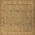 thumbnail image 1 of Ahgly Company Indoor Square Oriental Brown Traditional Area Rugs, 5' Square, 1 of 4