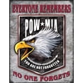 thumbnail image 1 of Tin Signs Legends POW-MIA Eagle 1629, 1 of 3