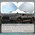 thumbnail image 7 of Left Rear View Side Mirror White Lens Heating for Audi Q5 Q7 SQ5 SQ7 2017-2022, 7 of 7